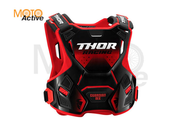 Защита тела Thor Guardian Mx красно-черная